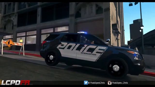 LCPDFR 2014 FORD EXPLORER | POLICE INTERCEPTOR UTILITY SKIN смотреть онлайн