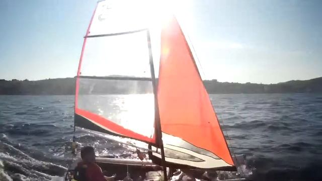Надувной катамаран MiniCat 420 приключения в Хорватии смотреть онлайн