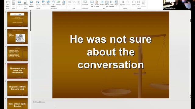 Verbal Techniques - Matthew Williams (Day 2 Part 1 (23.1.2024)) смотреть онлайн