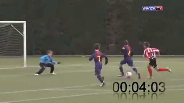 FC Barcelona Самый быстрый гол в истории!!! смотреть онлайн