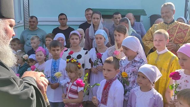 Зустріч архієрея в Зачаттівському храмі м. Гайворон смотреть онлайн