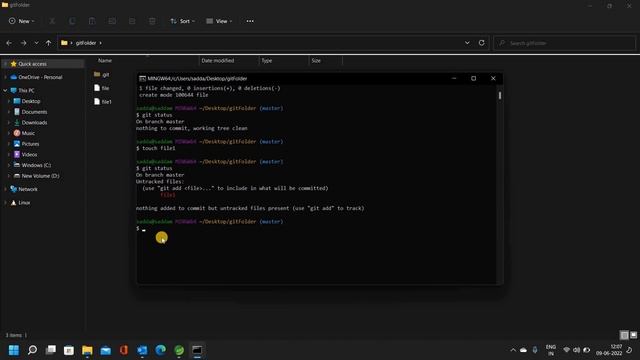 Working on Git commands // how to use git commands // in telugu // Easy Learning Channel смотреть онлайн