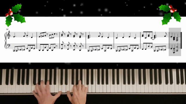 You Can Play Deck The Halls Boogie Woogie Piano Style ! Sheet Music Christmas Song : Keyboard Lesso смотреть онлайн