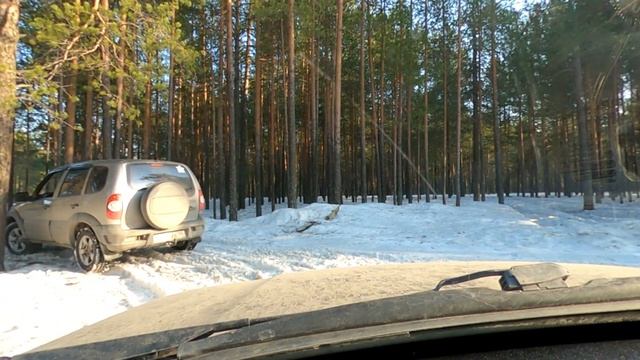 Нива 5д и Шевроле Нива на бездорожье по глубокому снегу #шевроленива #нива2131 #chevroletniva смотреть онлайн