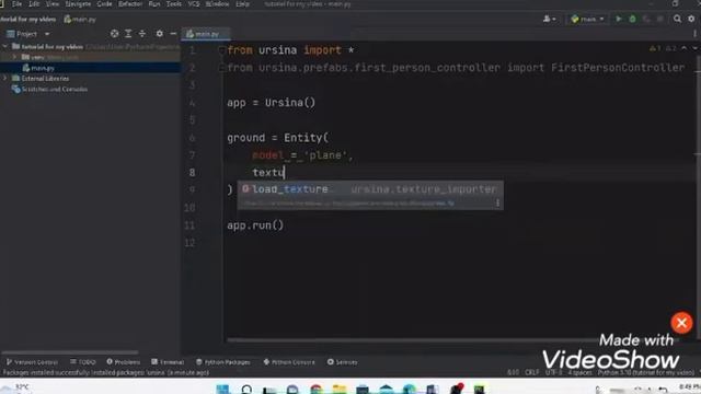 How to make a fps 3D game using Python | Ursina Engine | Nahiyan смотреть онлайн