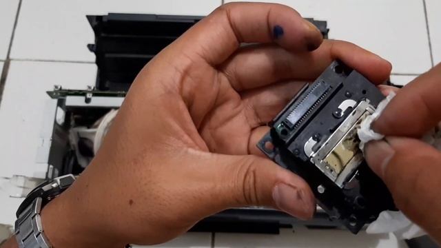 Tutorial cara bersihkan print head epson L series смотреть онлайн