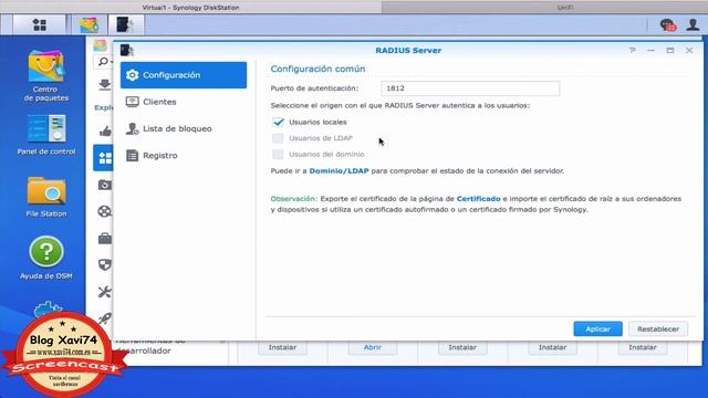 Nas Synology Radius y Ubiquiti Unifi смотреть онлайн