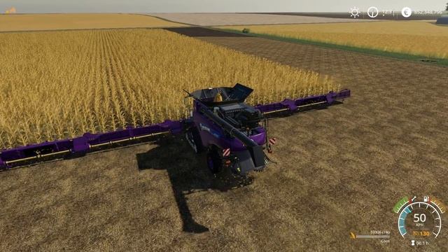 Farming Simulator 19 - The Fastest Harvester High speed Harvesting In The Field смотреть онлайн