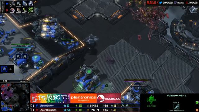 SC2 Scarlett vs Bunny ZvT Game 3 The Foreign Hope Starcraft 2 Tournament смотреть онлайн