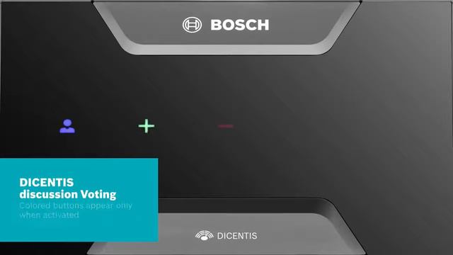 Беспроводная конгресс-система Bosch Dicentis смотреть онлайн