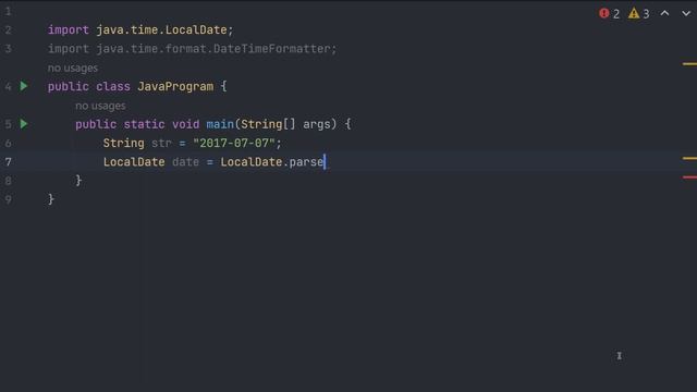 Java Program to Convert String to Date Using Predefined Formatters | Java Examples смотреть онлайн