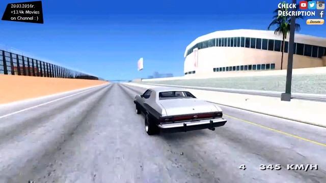 GTA San Andreas - Ford Gran Torino Drag | Mods/Modification _REVIEW смотреть онлайн