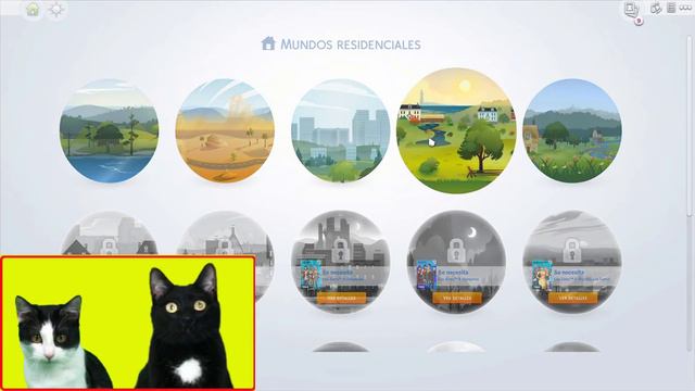 Gatos Luna y Estrella embarazada y la primera vez en la vida en el pueblo SIMS 4 / Videos de gatito смотреть онлайн