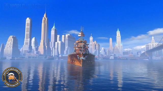 Гудок Западной Вирджинии | World of WarShips смотреть онлайн