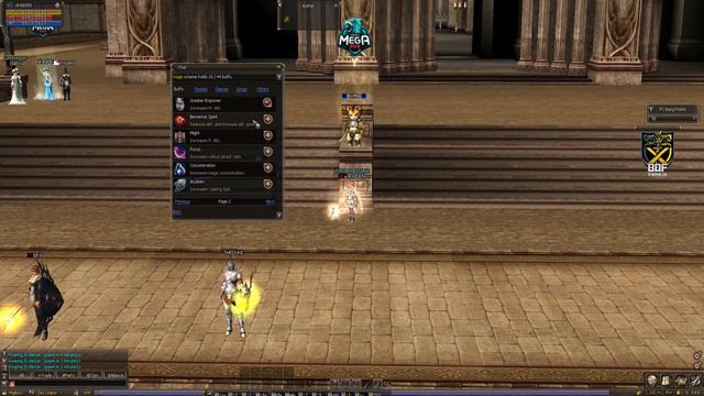 Aprendendo os buffs para qualquer classe de mago. (Lineage 2 interlud) смотреть онлайн