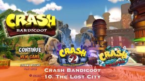 Crash Bandicoot - 10. The Lost City - Сбор всех кристаллов