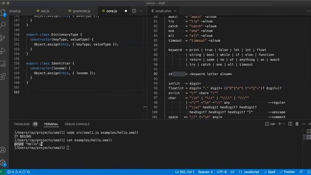 Ohm Language Design 11: Abstract Syntax Trees смотреть онлайн