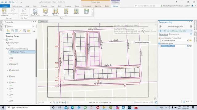 Converting AutoCAD file to shape files in ArcGIS Pro. Part 13/ArcGIS Pro Tutorial Videos смотреть онлайн