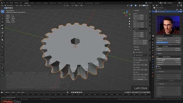 Game Changing Gears In Blender: Precision Gears смотреть онлайн
