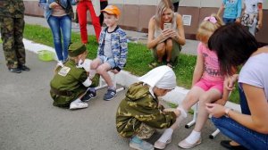Военно-спортивная игра «Зарница» в детском саду.