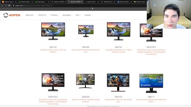 Análise do monitor Aopen 25mh1q. смотреть онлайн