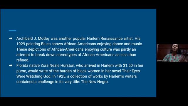 Harlem Renaissance - Dr. S. Prithivika смотреть онлайн
