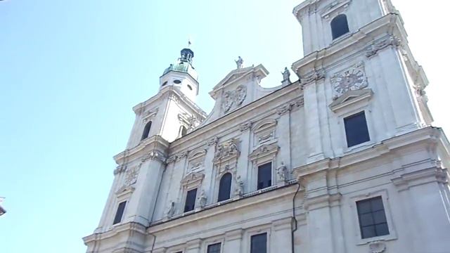 Австрия, Зальцбург Август 2015 - Salzburg Cathedral... смотреть онлайн