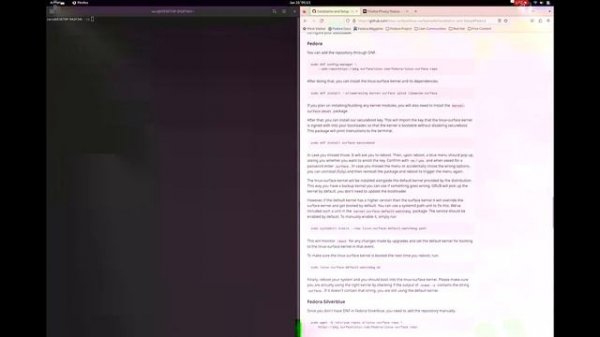 How To Install Fedora Linux Workstation 38 On Microsoft Surface Laptop | Linux-Surface Kernel