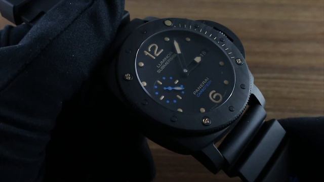 Panerai Luminor Submersible 1950 Carbotech 3 Days Automatic 47mm AM 616 Functions & Care смотреть онлайн