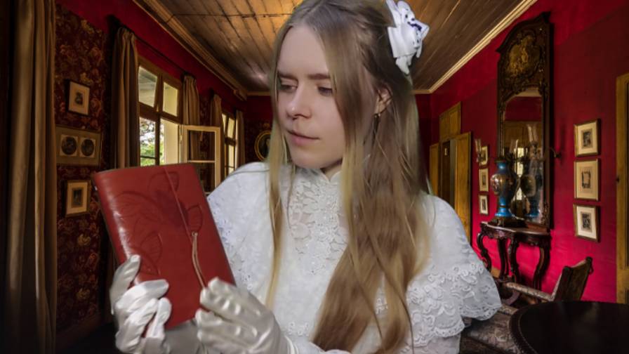 АСМР  ASMR  XIX век каллиграфический почерк  печать сургучная