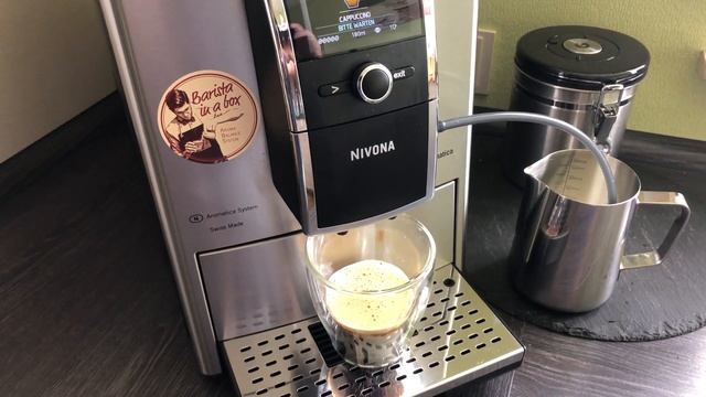 NIVONA CafeRomatica 859 - Cappuccino Zubereitung смотреть онлайн