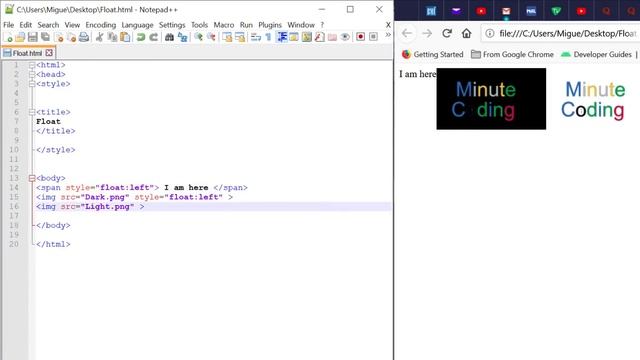 Minute Coding CSS Lesson 6 Floating and Clear (float) (clear) смотреть онлайн
