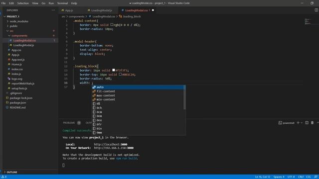 Create a loading spinner with React JS смотреть онлайн