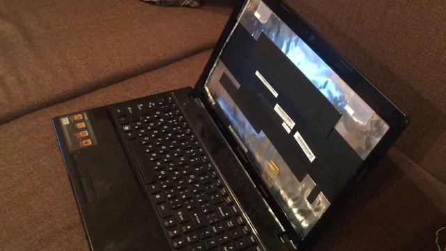 Визуальный внешний видео обзор ноутбука Lenovo G585 20137 (Y325/08K) смотреть онлайн