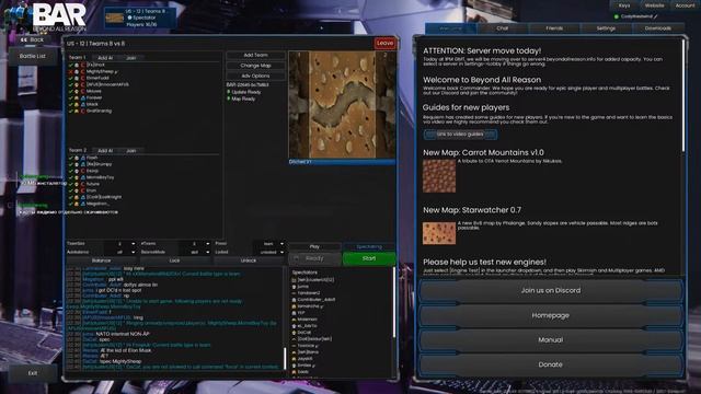 Bar или Total Annihilation Смотрим зарубы 8 на 8 смотреть онлайн