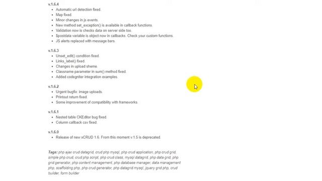 xCRUD Data Management System PHP CRUD смотреть онлайн