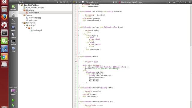 Qml Tutorial Elements | Using Enum смотреть онлайн