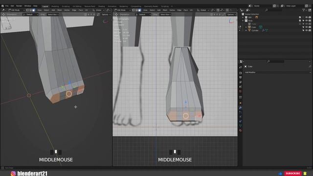 Blender Character Modeling Tutorial - Body Modelling for Beginners - Part 3 смотреть онлайн