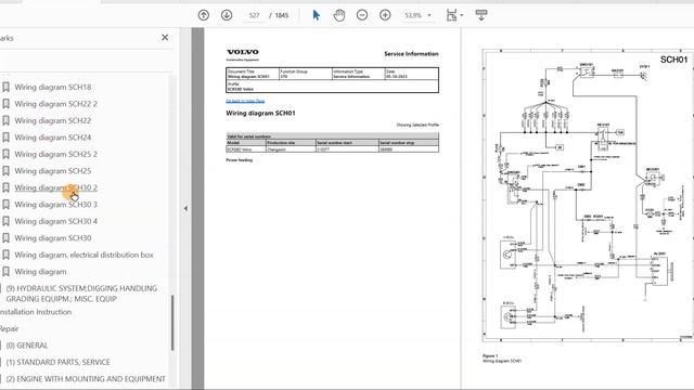 Volvo ECR58D Service Manual PDF смотреть онлайн