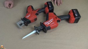 Сабельная пила Milwaukee M18 2719 (FHZ) и старичок 2625 (HZ)