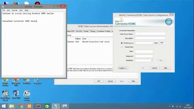 Tutorial koneksi Excel - Mysql смотреть онлайн