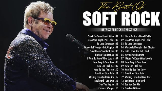 Michael Bolton, Phil Collins, Elton John, Eric Clapton, Bee Gees - Best Soft Rock Songs Ever смотреть онлайн