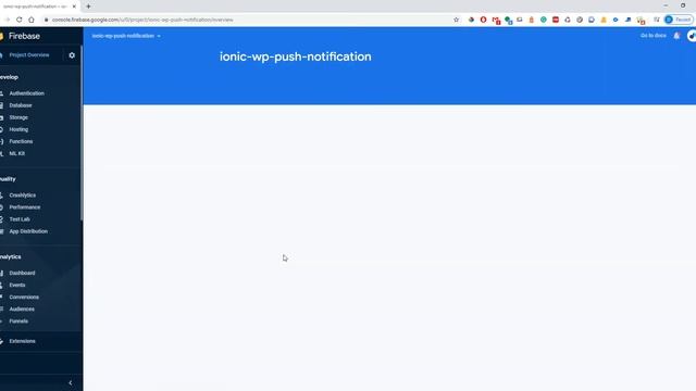 Step 1: Ionic Mobile App for Wordpress - How to create a firebase project and add google services? смотреть онлайн