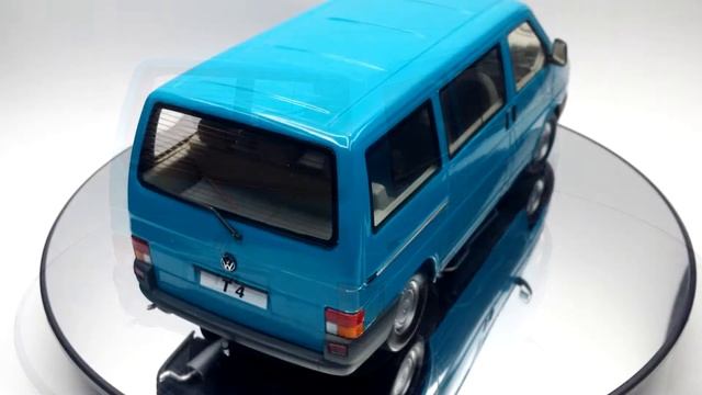 VOLKSWAGEN T4 BUS CARAVELLE 1992 ESCALA 1:18 DIECAST REPLICA UNBOXING смотреть онлайн