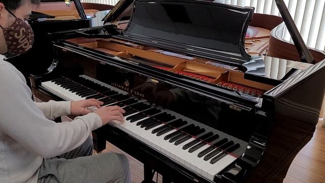 1925 Steinway model B grand piano смотреть онлайн