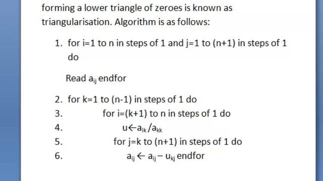 Gauss Elimination Method смотреть онлайн