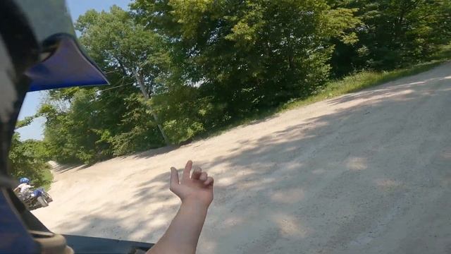 Yamaha Grizzly 125 - TOP SPEED - GoPro HERO9 смотреть онлайн