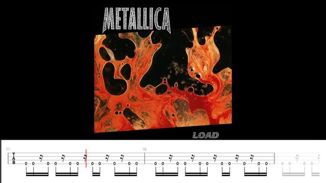 Metallica - The Outlaw Torn (No Bass W/ Bass Tabs)