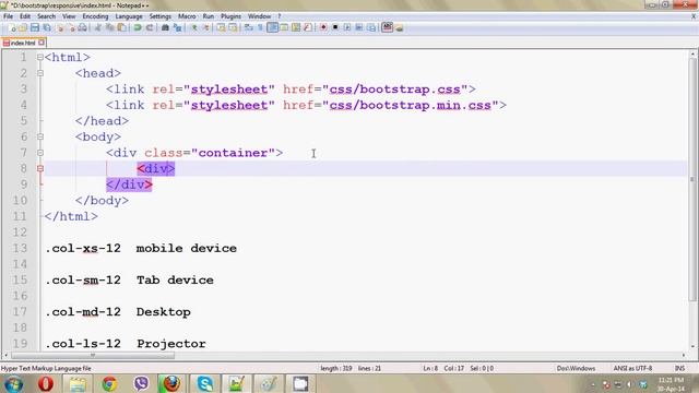 Bootstrap Grid System Bangla Tutorial смотреть онлайн
