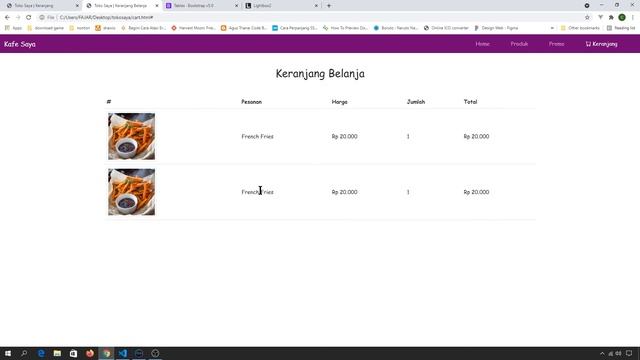 Membuat TOKO ONLINE Menggunakan BOOTSTRAP 5 - Bagian 6 смотреть онлайн